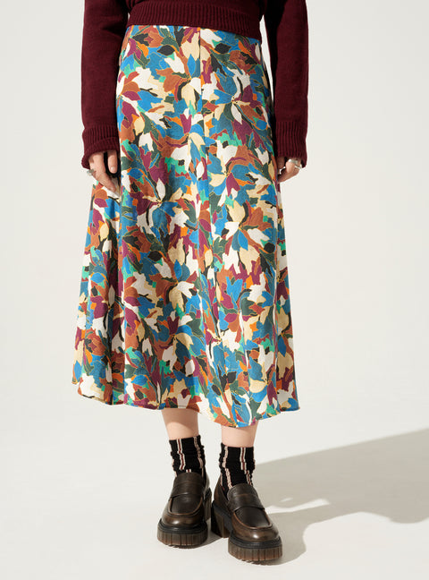 Printed skirt