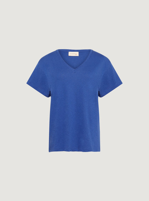 V-neck tee