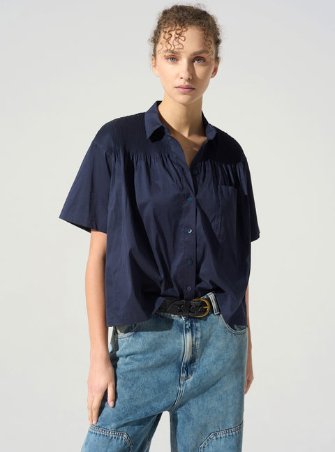 Boyish short sleeve shirt