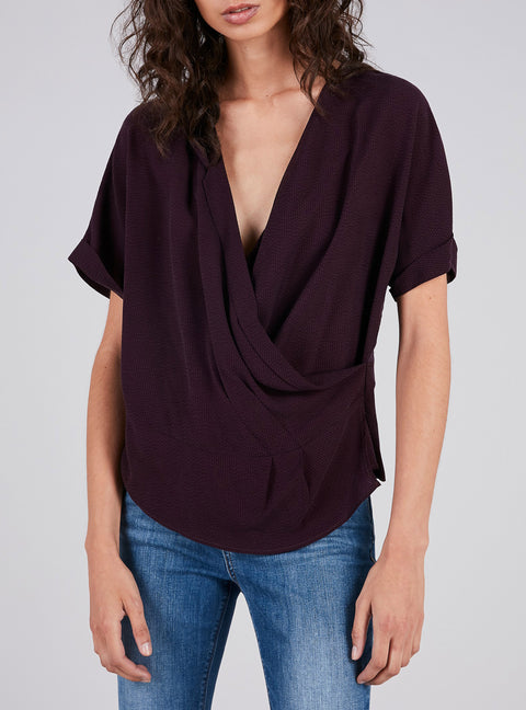 Wrap-over Blouse