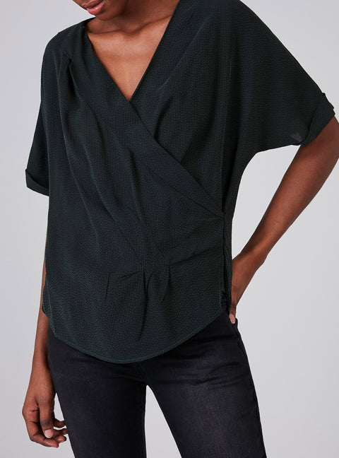 Wrap-over Blouse