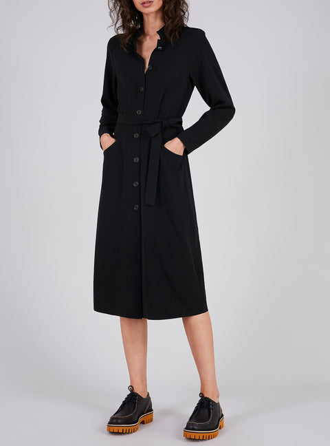 Mid-Length Shirt Dress