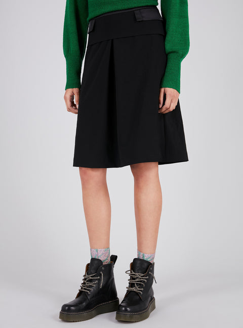 Midi Trapeze Skirt