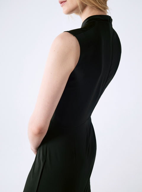 Slit Back Dress