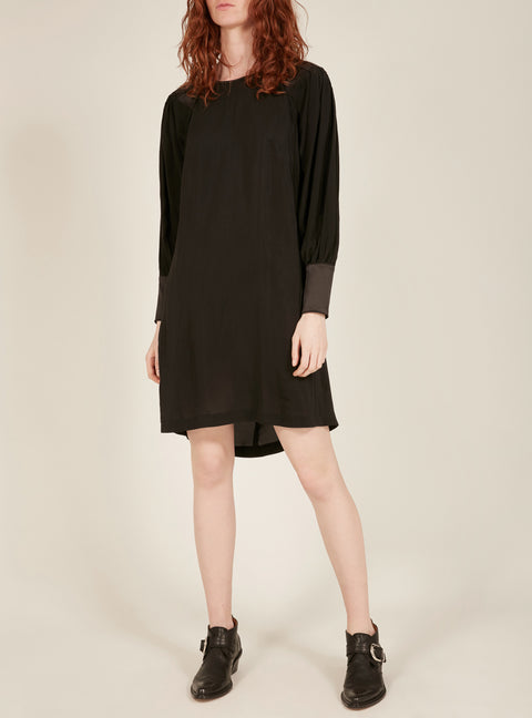 Long Sleeve Straight Dress